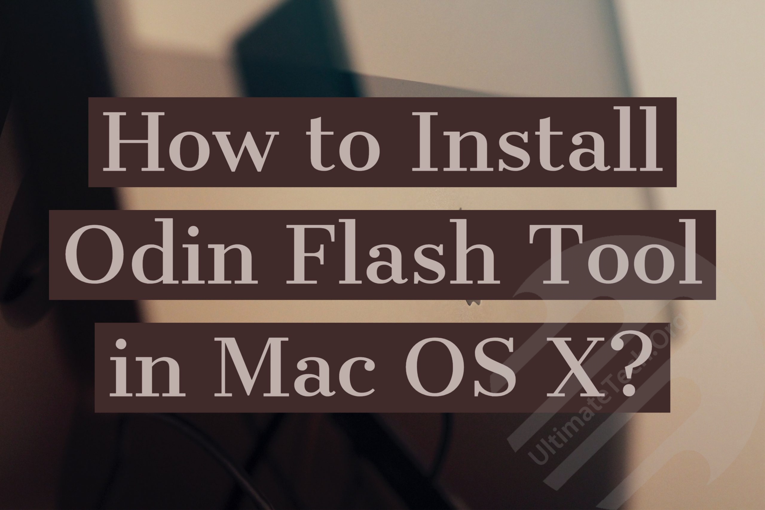 odin flash tool for mac
